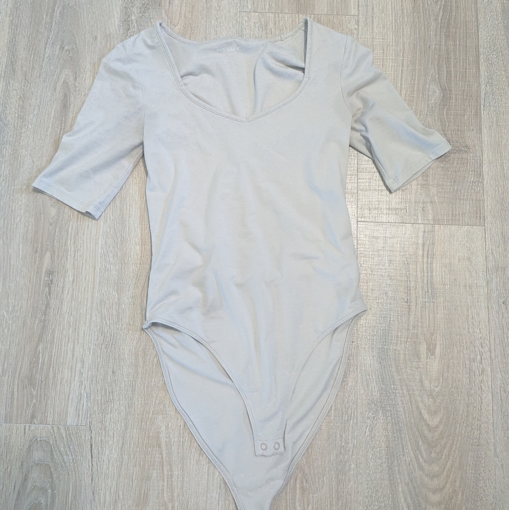 Old Navy extra small tan bodysuit